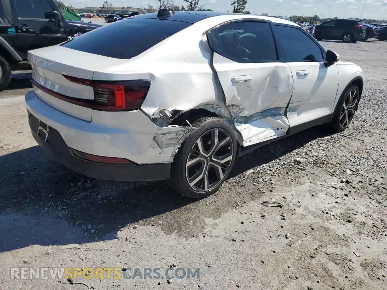 3 Photograph of a damaged car LPSED3KA0NL085390 POLESTAR 2 2022