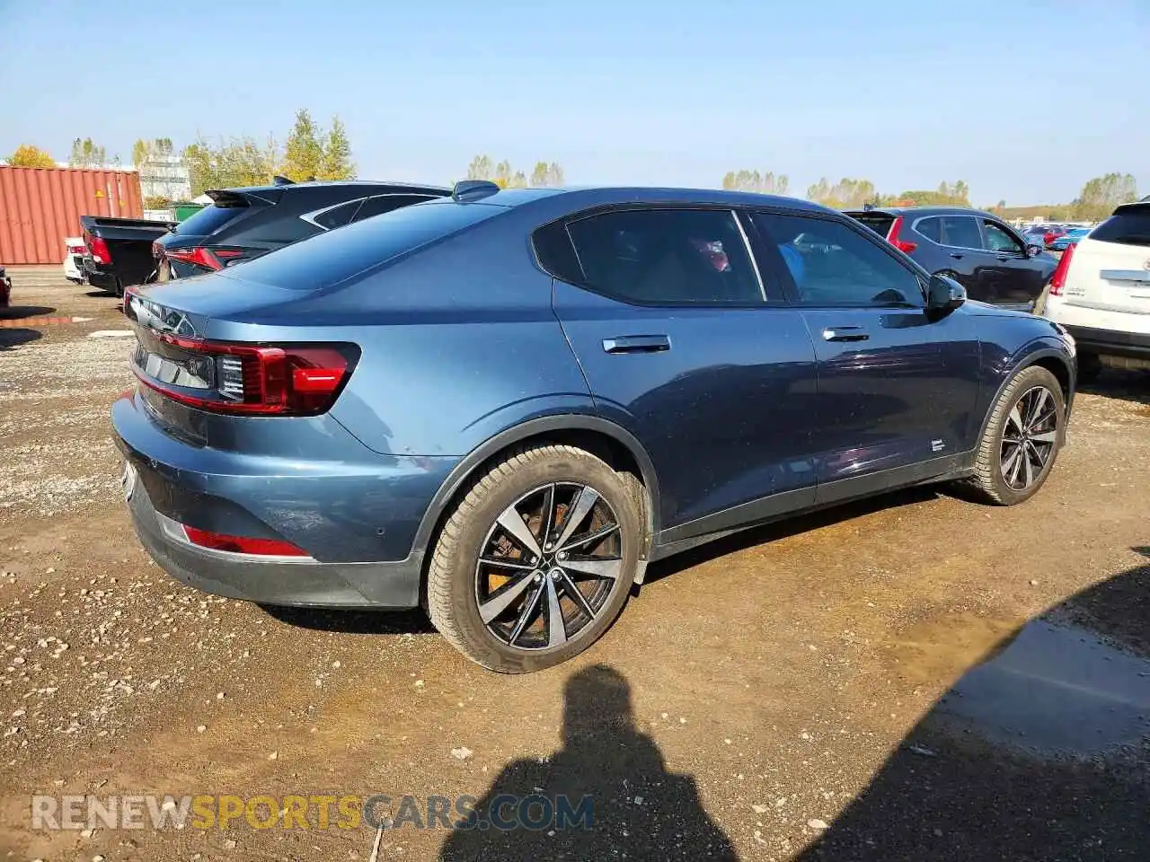 3 Фотография поврежденного автомобиля LPSED3KA3NL052674 POLESTAR 2 2022