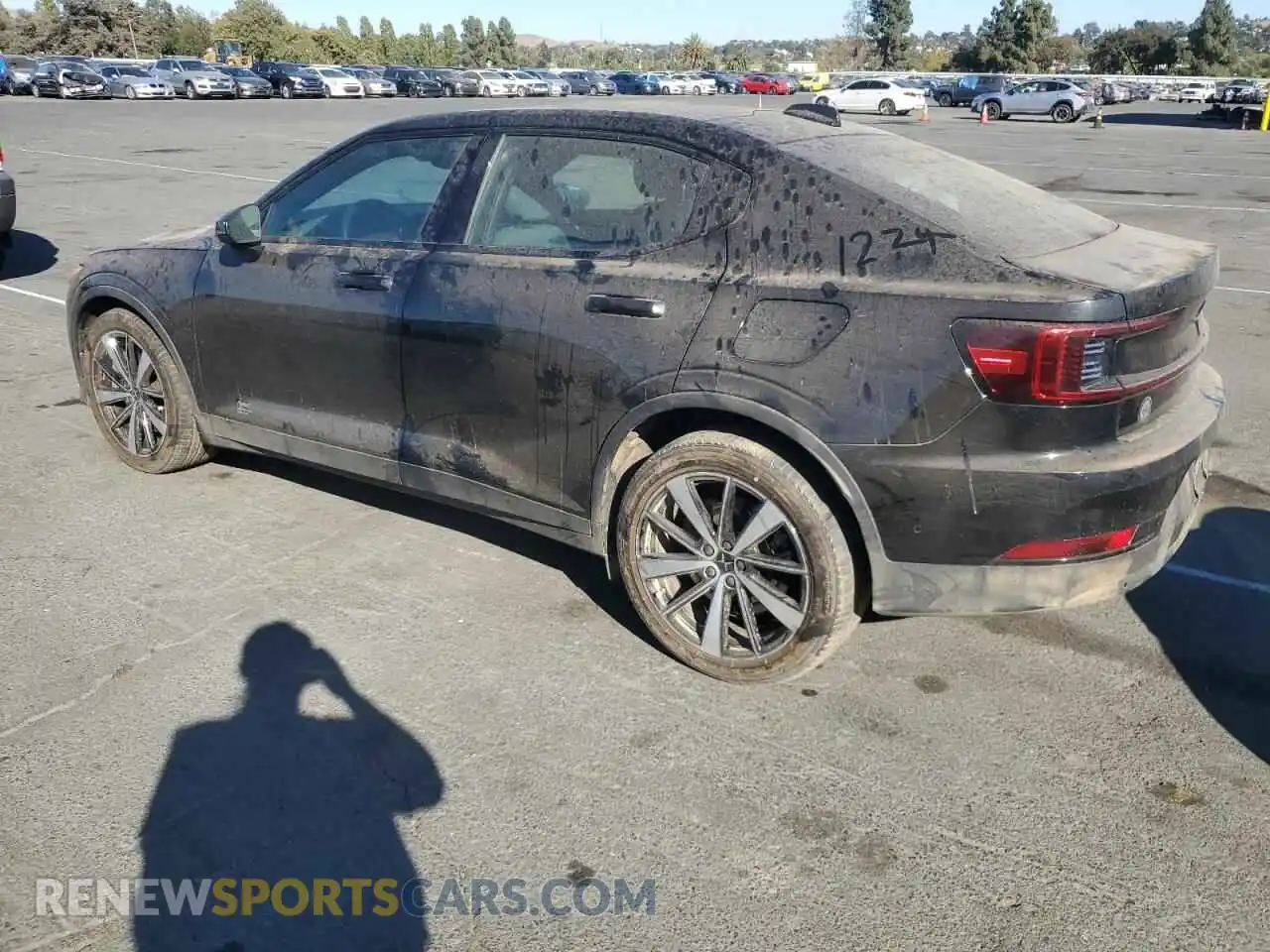 2 Фотография поврежденного автомобиля LPSED3KA5NL055284 POLESTAR 2 2022