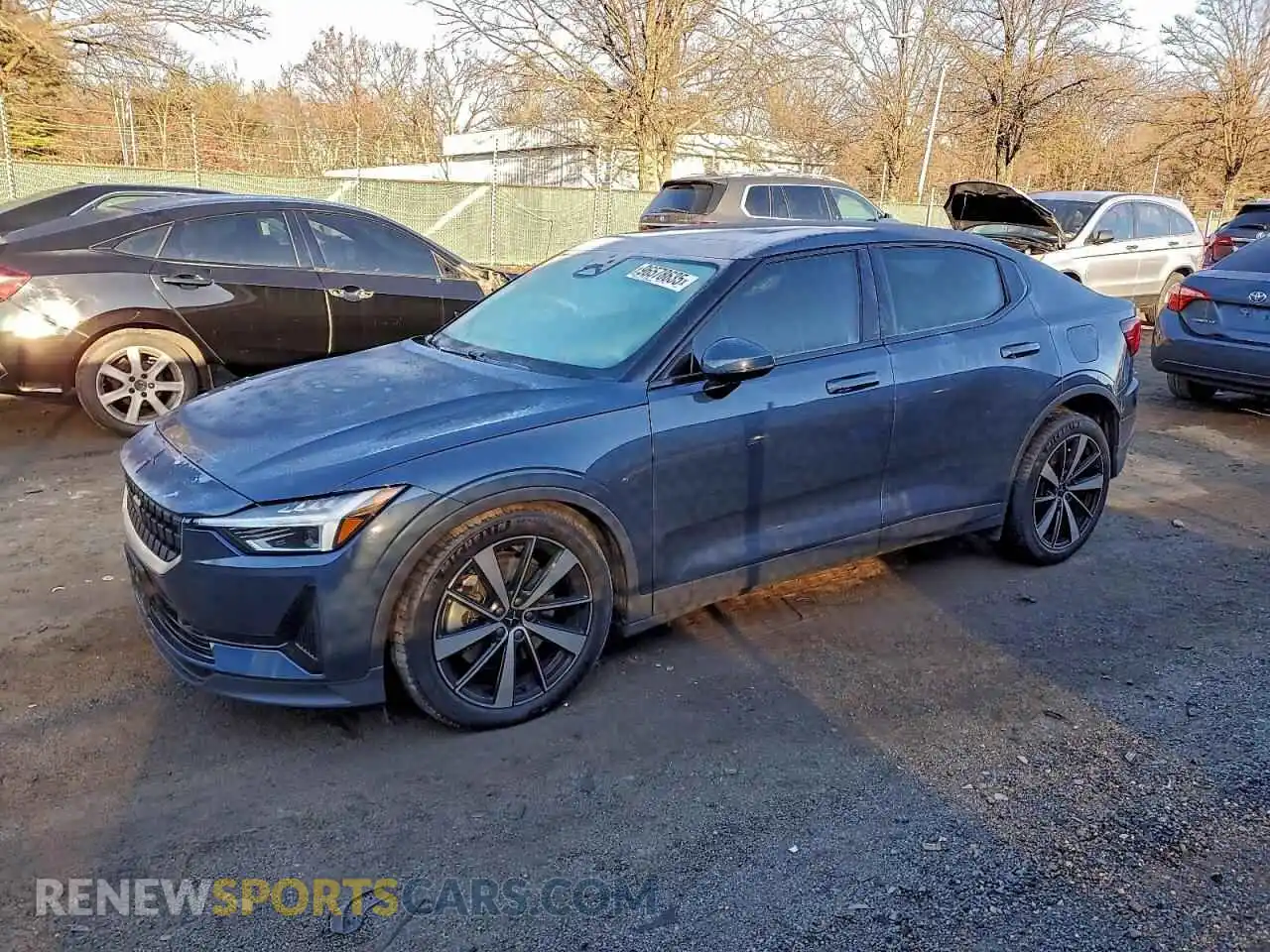 1 Photograph of a damaged car LPSED3KA6NL083417 POLESTAR 2 2022