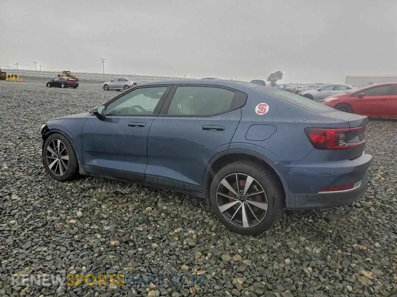 2 Photograph of a damaged car LPSED3KA8NL073455 POLESTAR 2 2022
