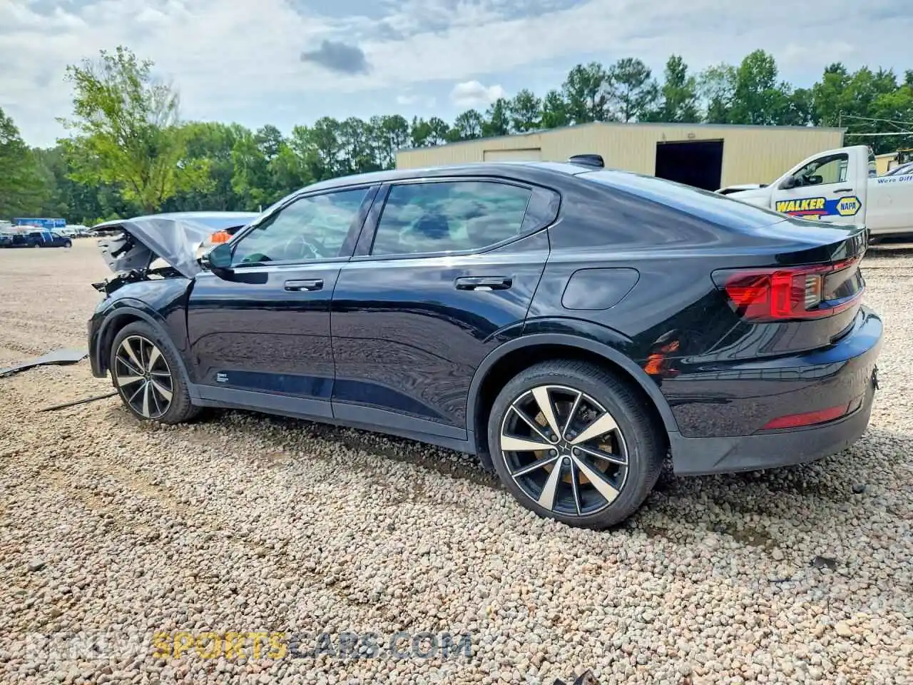 2 Photograph of a damaged car LPSED3KAXNL058505 POLESTAR 2 2022