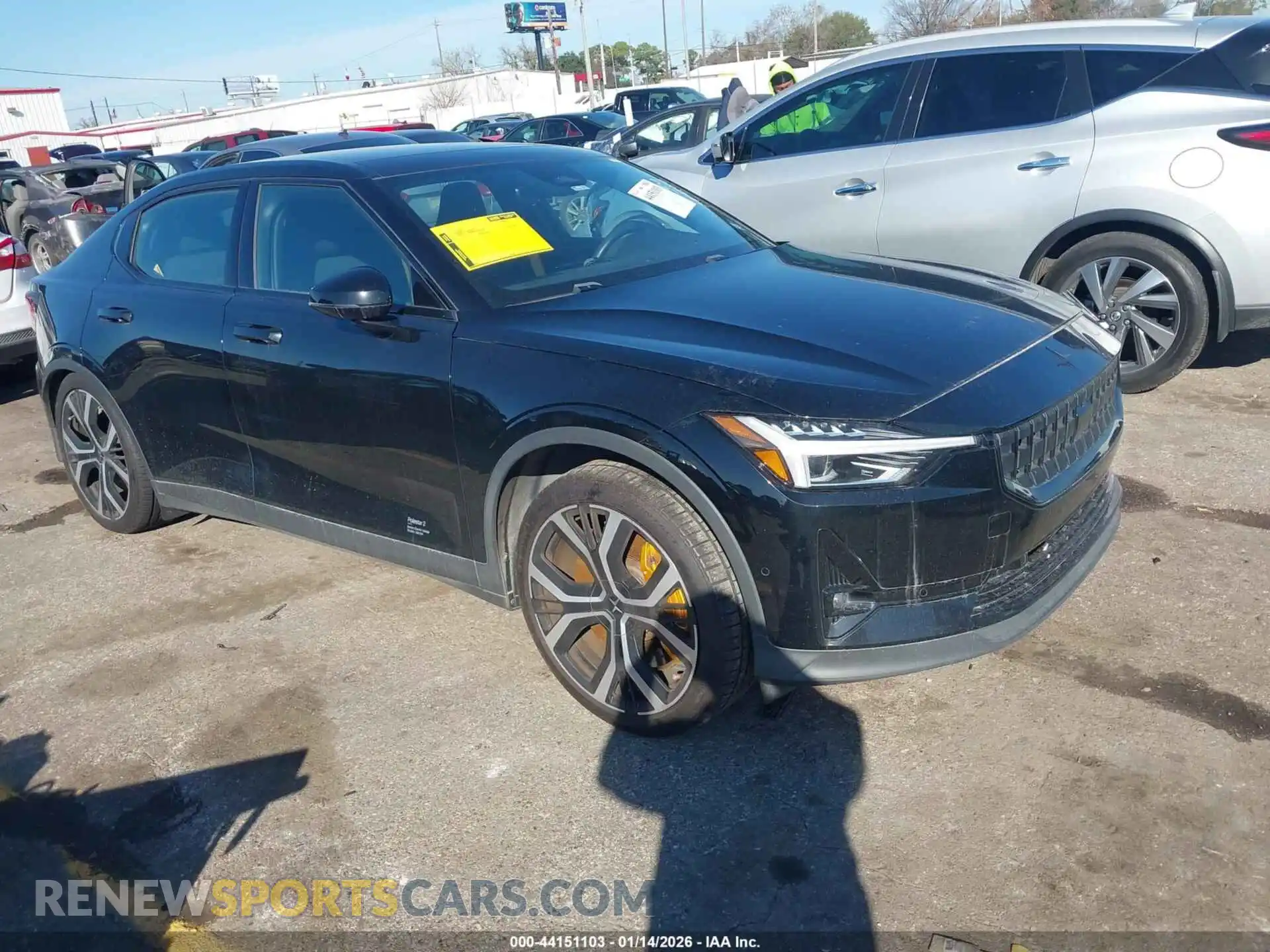 1 Photograph of a damaged car LPSED3KAXNL078785 POLESTAR 2 2022
