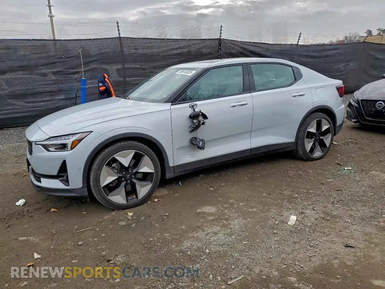 1 Photograph of a damaged car YSMED3KA1PL114183 POLESTAR 2 2023
