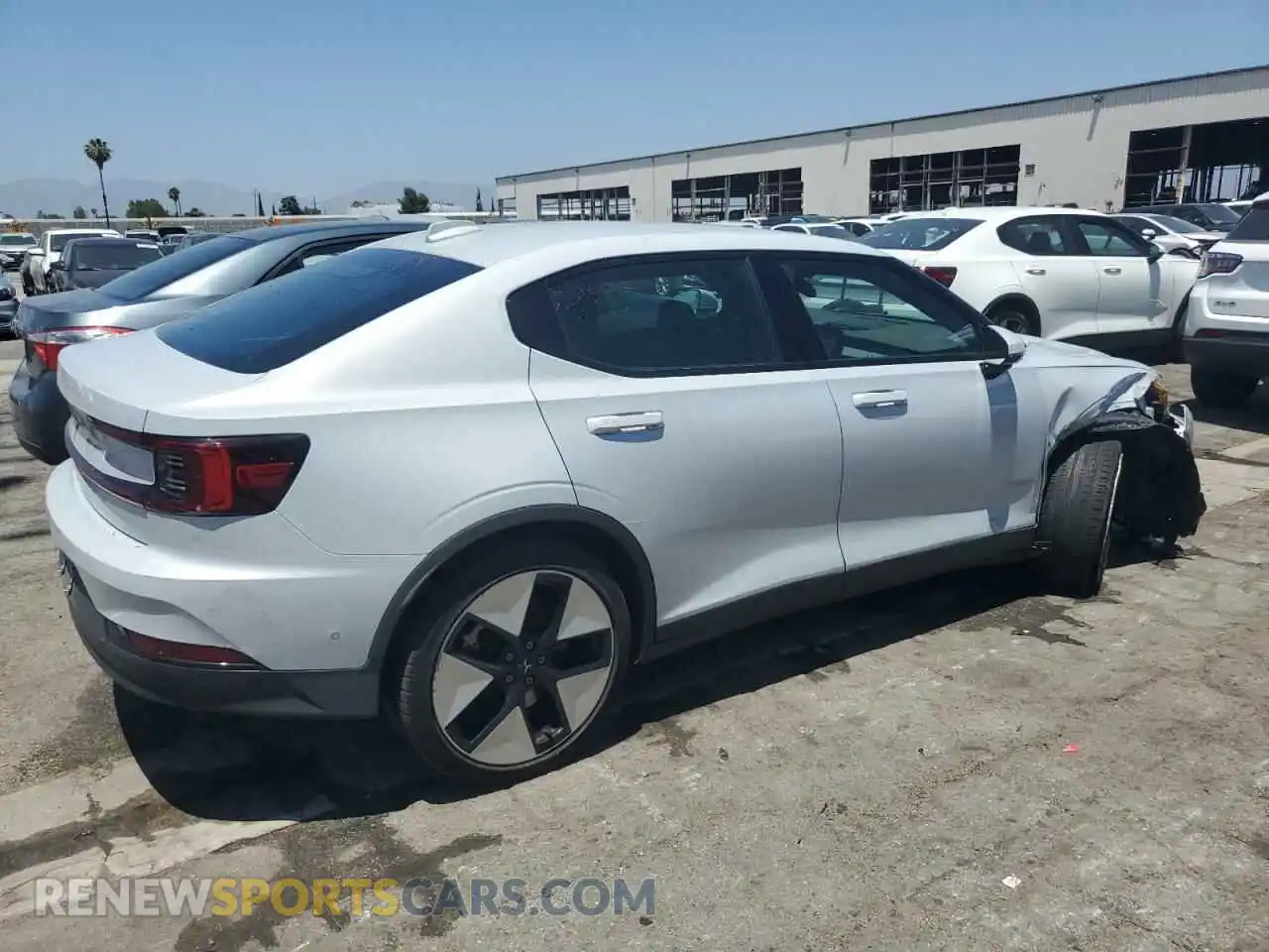 3 Photograph of a damaged car YSMED3KA1PL133297 POLESTAR 2 2023