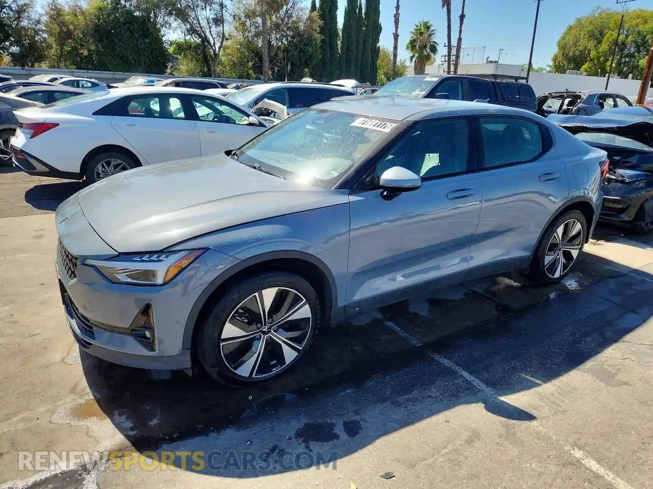 1 Photograph of a damaged car YSMED3KA1PL138919 POLESTAR 2 2023