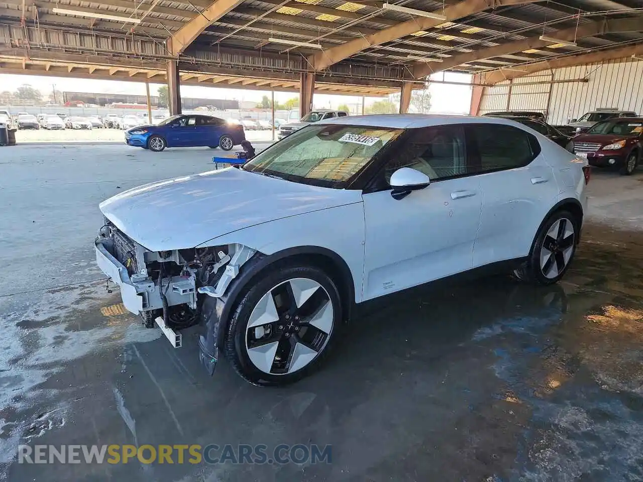 1 Photograph of a damaged car YSMED3KA2PL125595 POLESTAR 2 2023