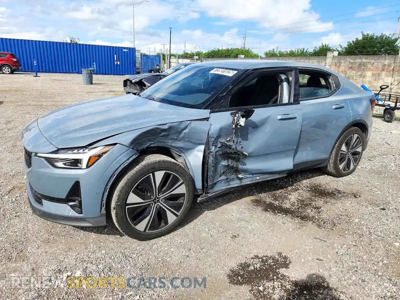 1 fotografías del automóvil dañado YSMED3KA2PL126911 POLESTAR 2 2023