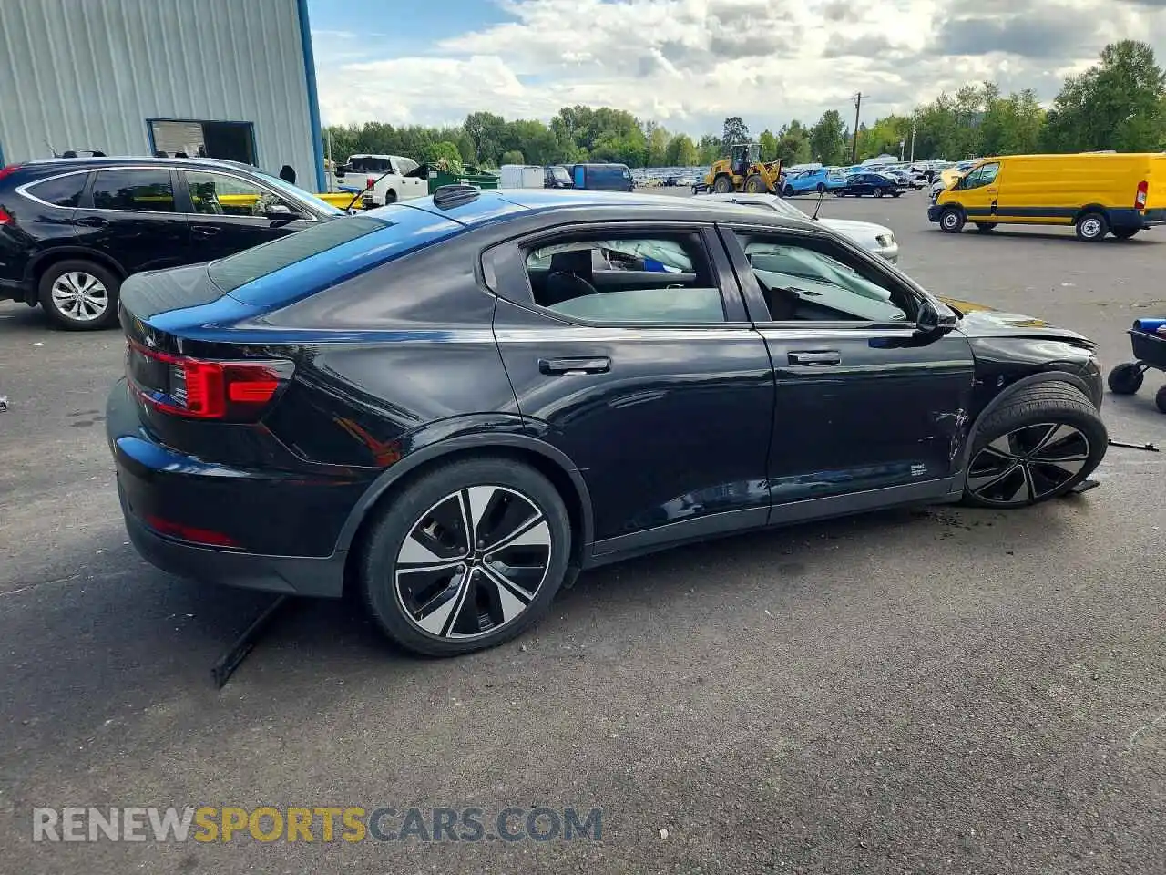 3 Photograph of a damaged car YSMED3KA2PL130800 POLESTAR 2 2023