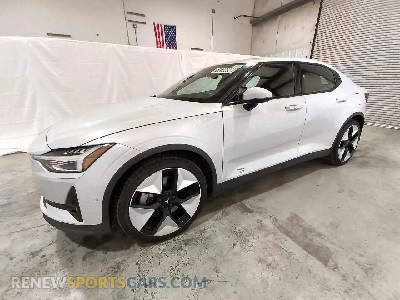 1 Photograph of a damaged car YSMED3KA3PL130546 POLESTAR 2 2023