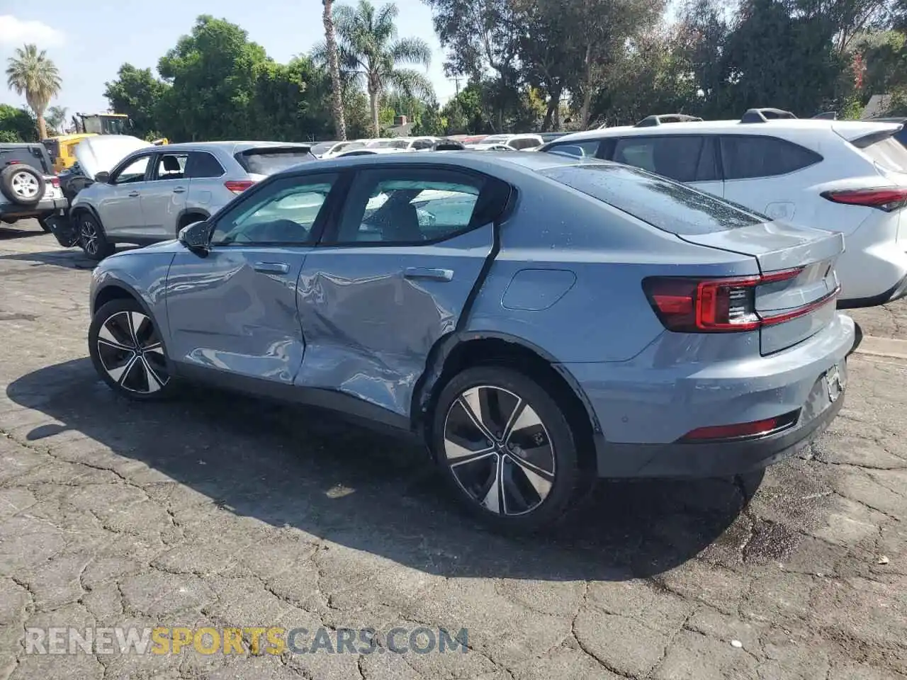 2 Photograph of a damaged car YSMED3KA4PL138879 POLESTAR 2 2023