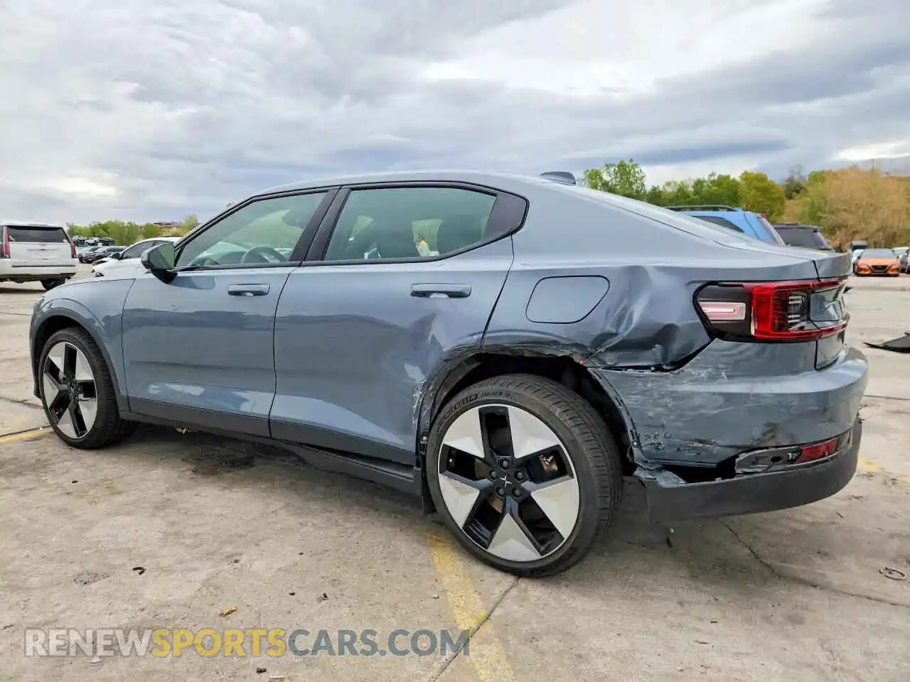 2 Photograph of a damaged car YSMED3KA6PL115829 POLESTAR 2 2023
