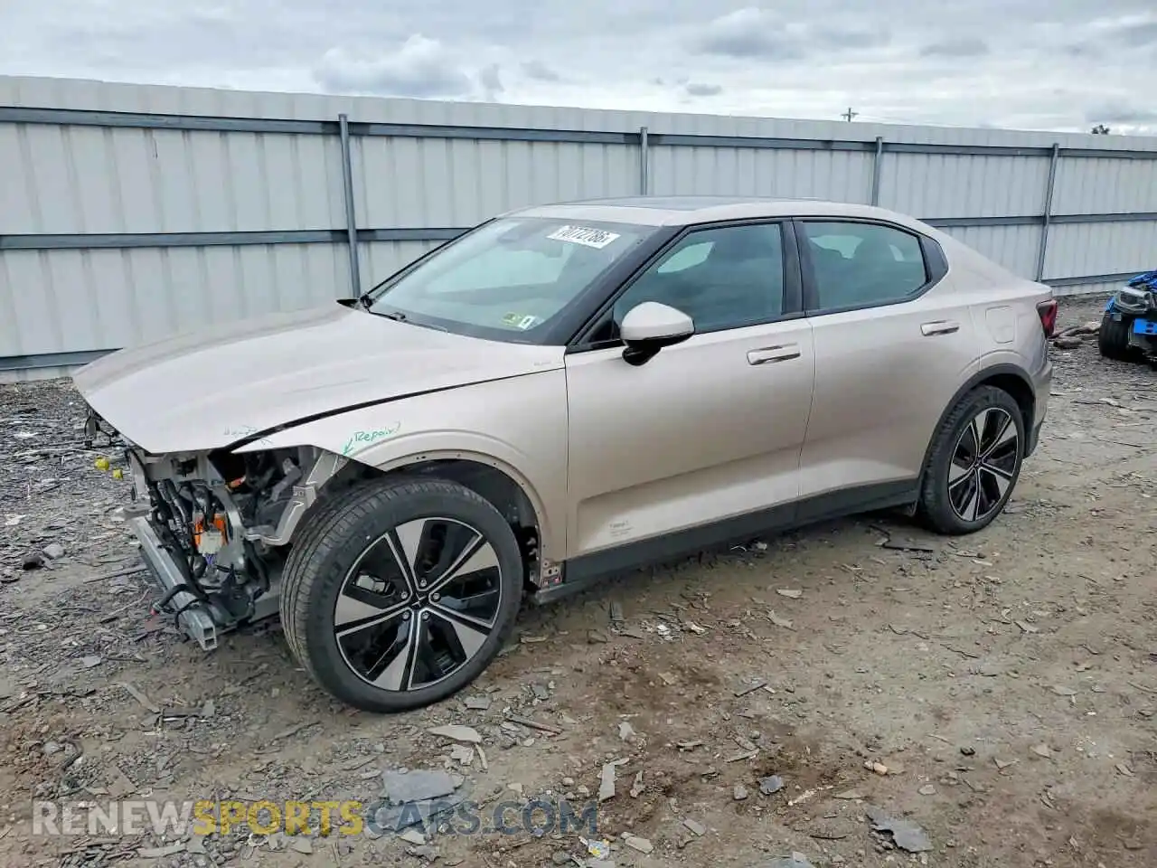1 fotografías del automóvil dañado YSMED3KA6PL122151 POLESTAR 2 2023