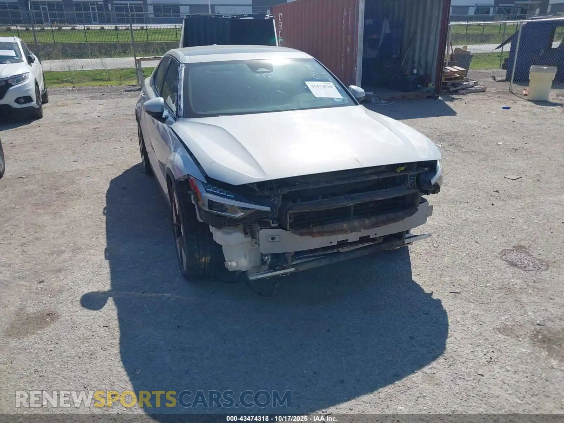1 Photograph of a damaged car YSMED3KA7PL114642 POLESTAR 2 2023