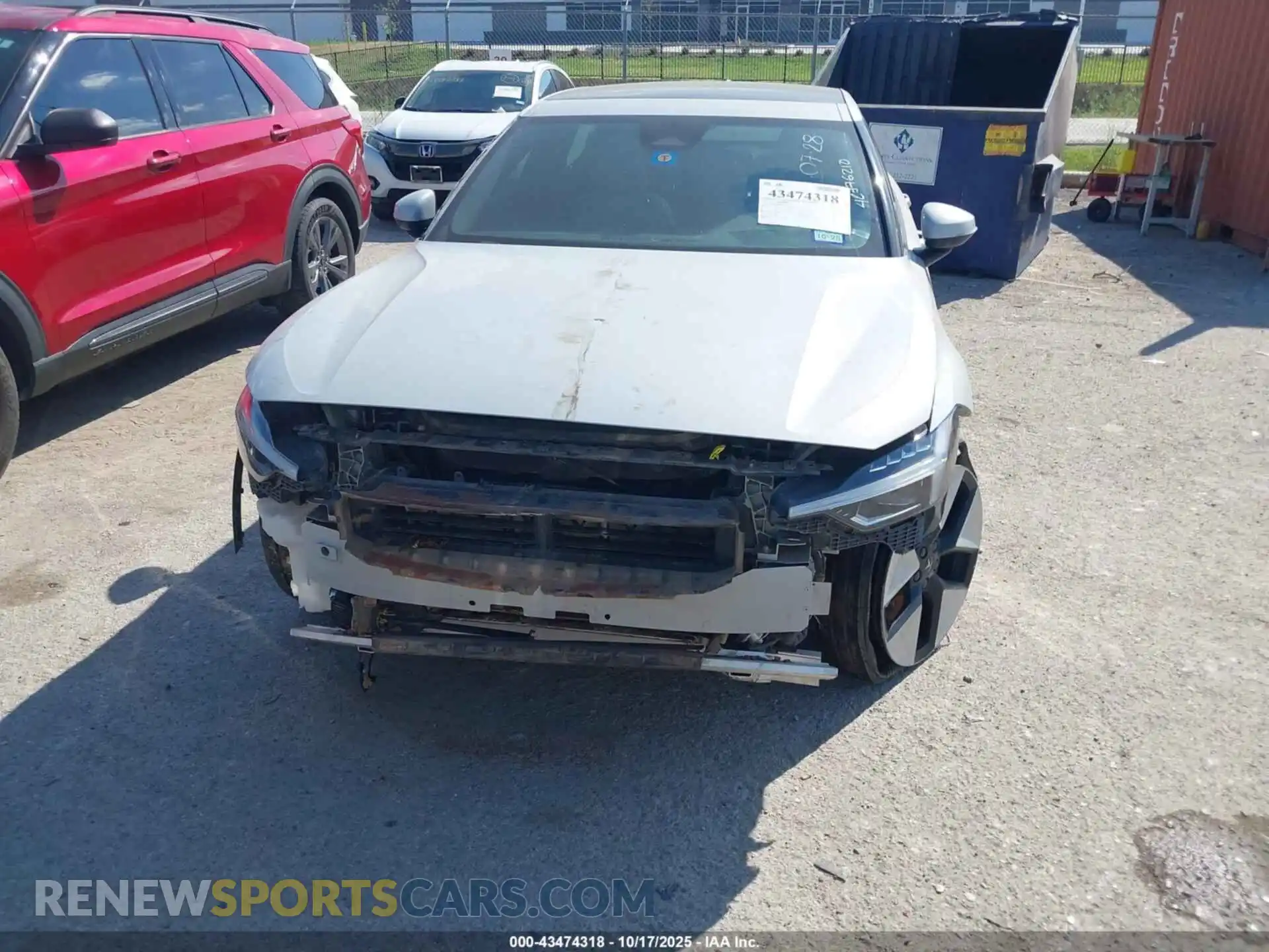 2 Photograph of a damaged car YSMED3KA7PL114642 POLESTAR 2 2023