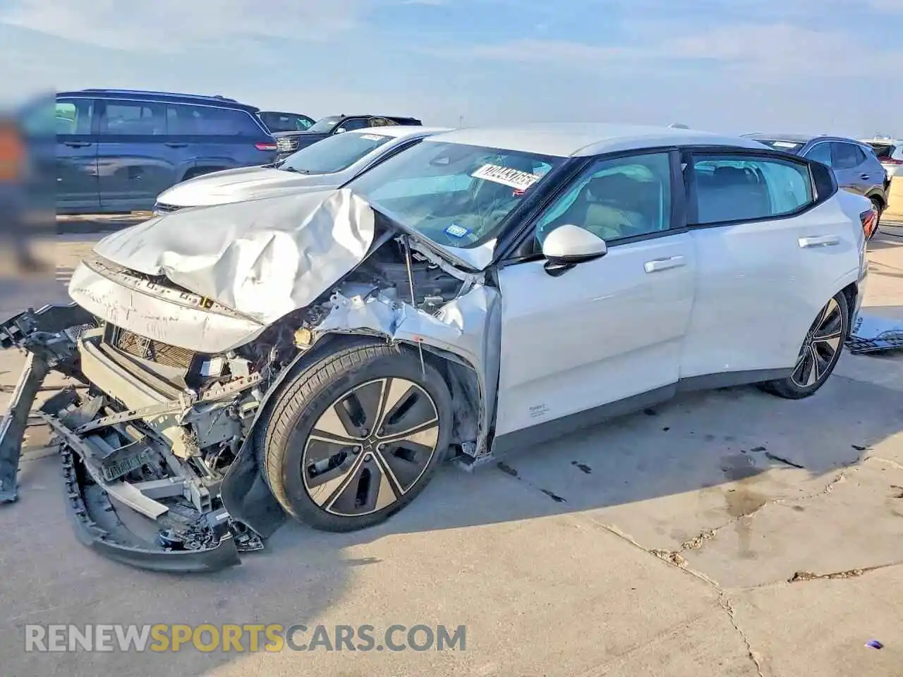 1 Photograph of a damaged car YSMED3KA7PL144353 POLESTAR 2 2023