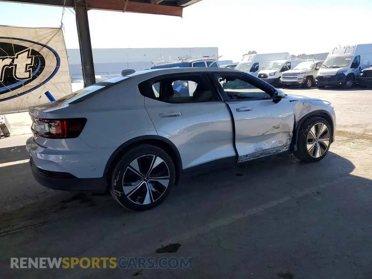 3 Photograph of a damaged car YSMED3KA7PL146250 POLESTAR 2 2023