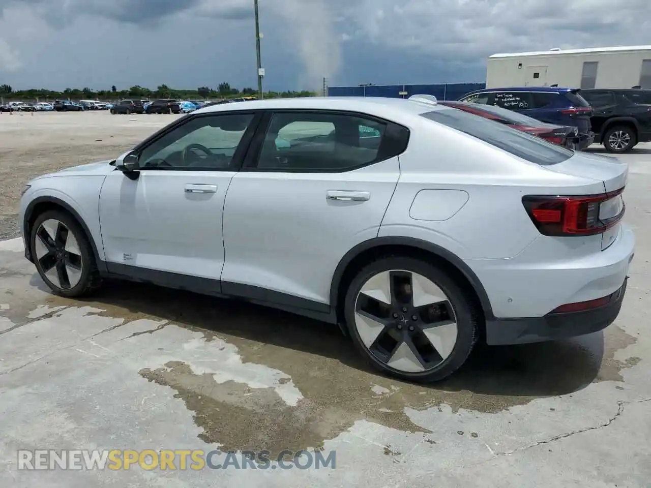 2 Photograph of a damaged car YSMED3KA8PL133295 POLESTAR 2 2023