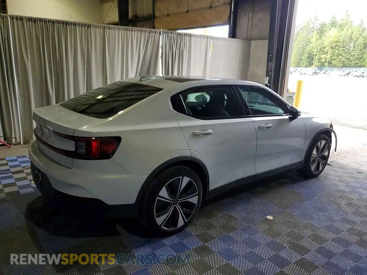 3 fotografías del automóvil dañado YSMED3KA9PL130955 POLESTAR 2 2023