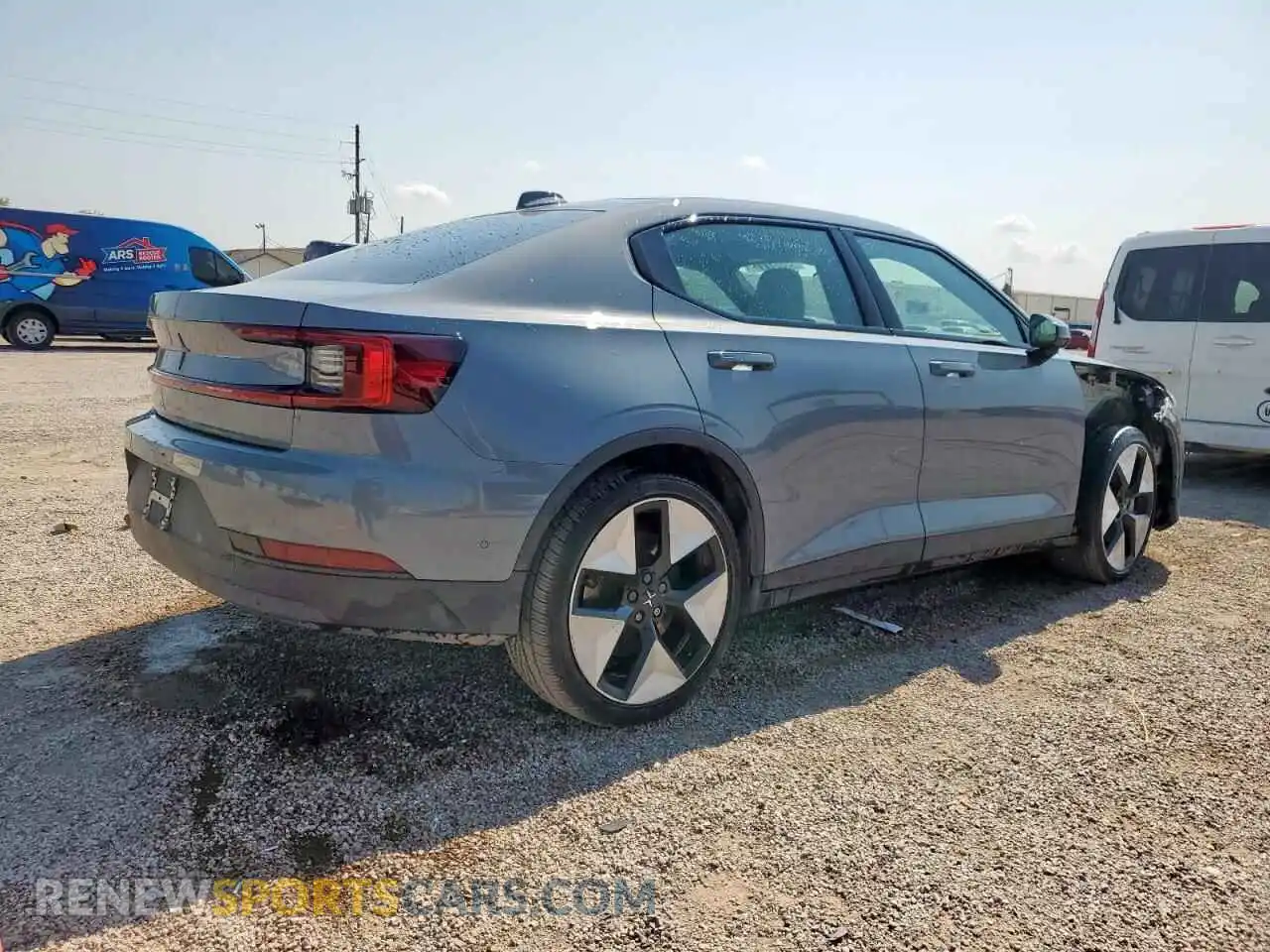 3 Photograph of a damaged car YSMED3KA9PL135850 POLESTAR 2 2023