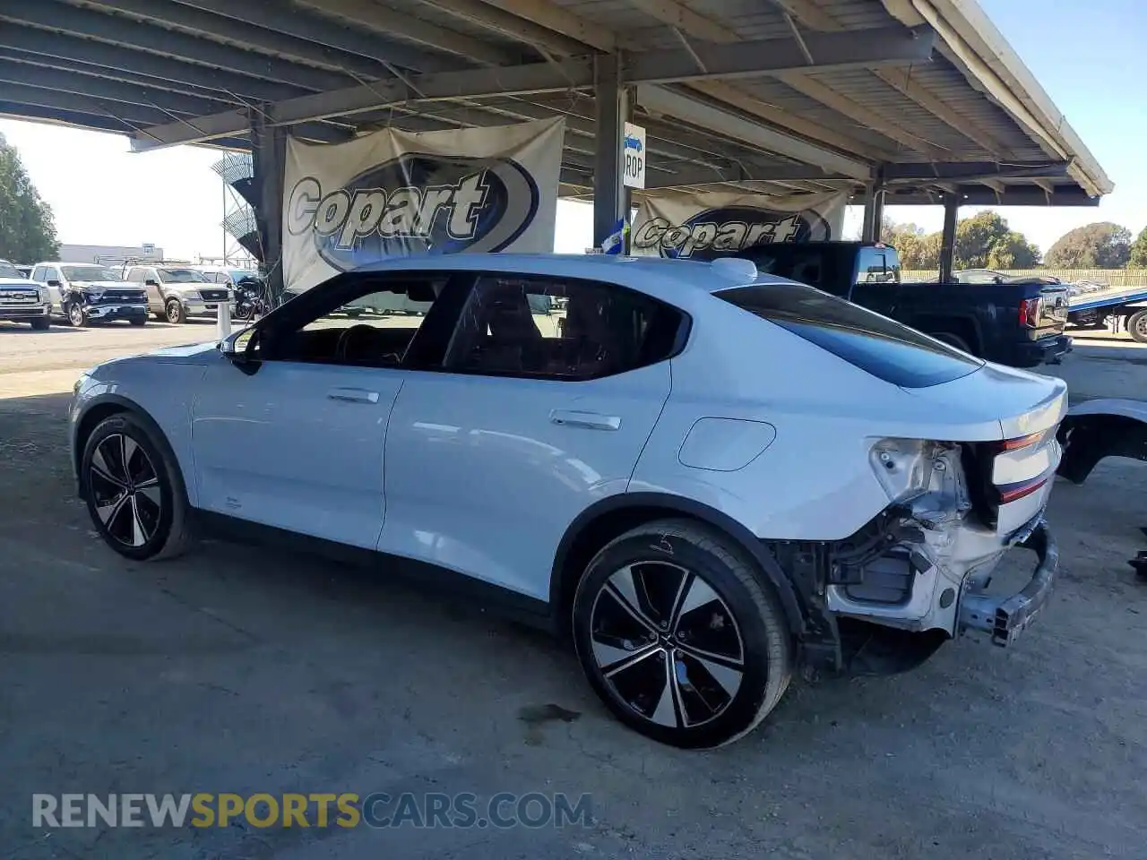 2 Photograph of a damaged car YSMED3KA9PL145889 POLESTAR 2 2023