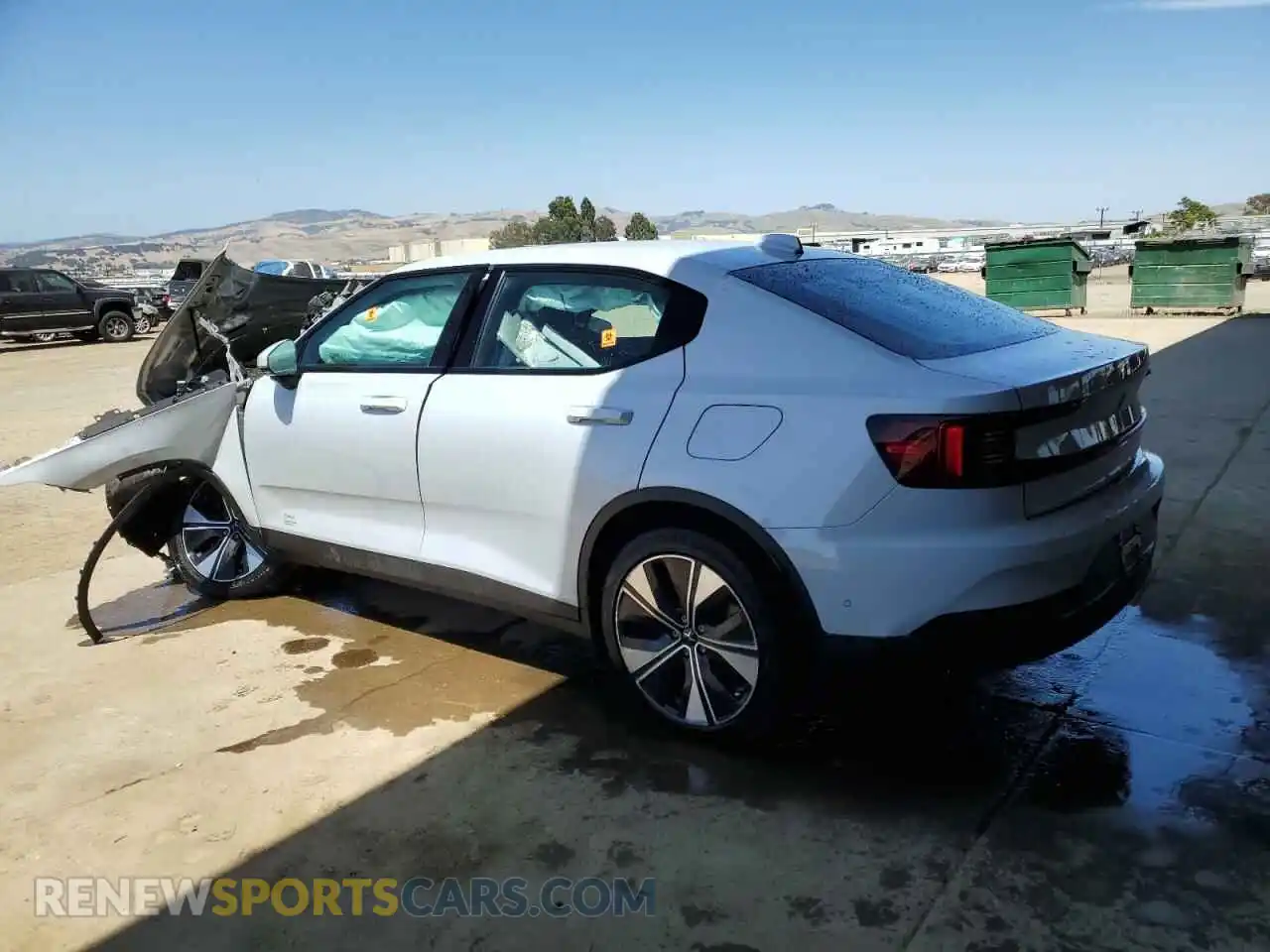 2 Photograph of a damaged car YSMED3KA9PL146900 POLESTAR 2 2023