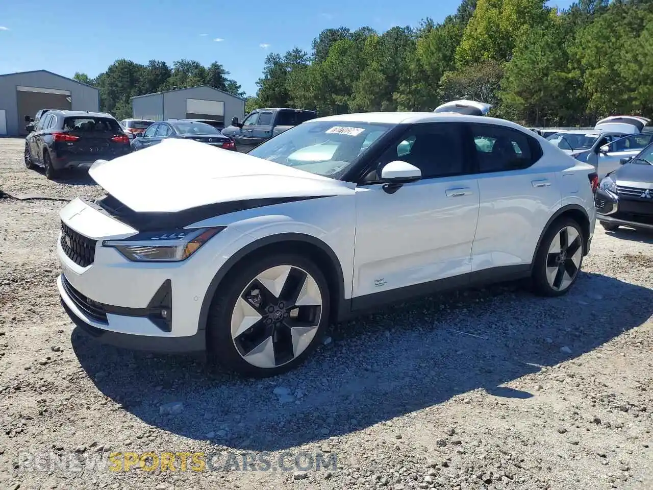 1 fotografías del automóvil dañado YSMED3KAXPL131757 POLESTAR 2 2023