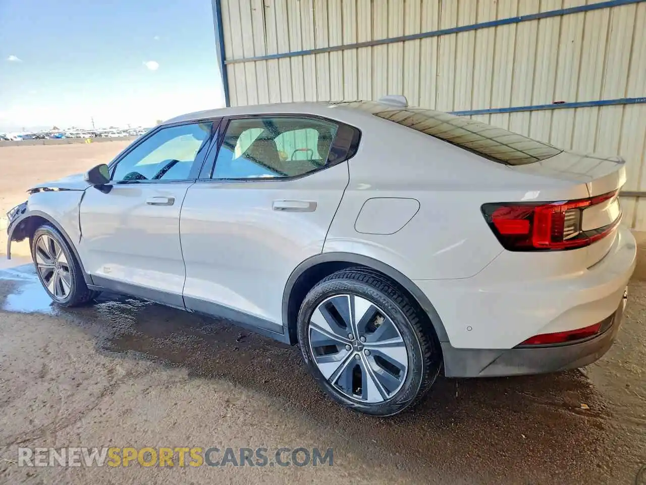 2 Photograph of a damaged car YSMED3KAXPL145349 POLESTAR 2 2023