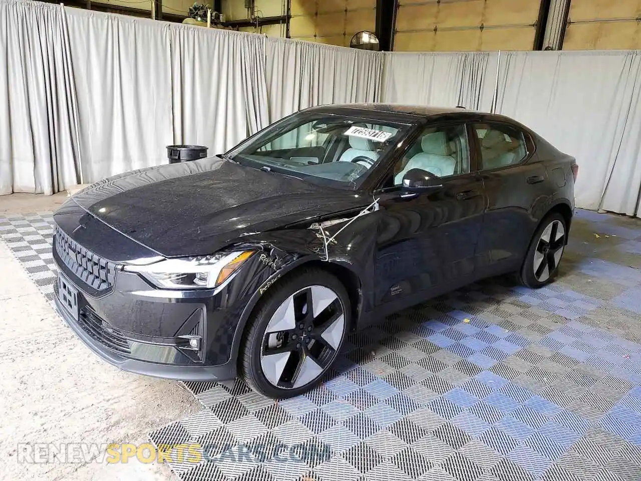 1 Фотография поврежденного автомобиля YSMEG3KA0PL136053 POLESTAR 2 2023