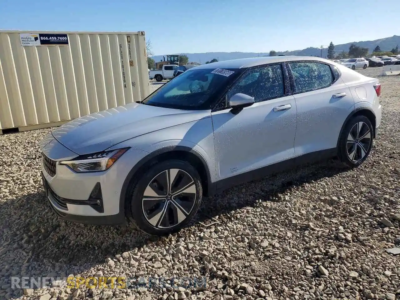 1 fotografías del automóvil dañado YSMEG3KA0PL141222 POLESTAR 2 2023