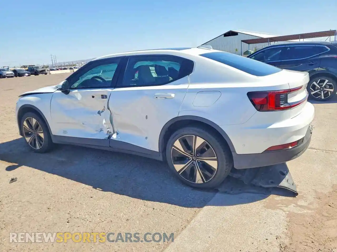 2 fotografías del automóvil dañado YSMEG3KA0PL146744 POLESTAR 2 2023