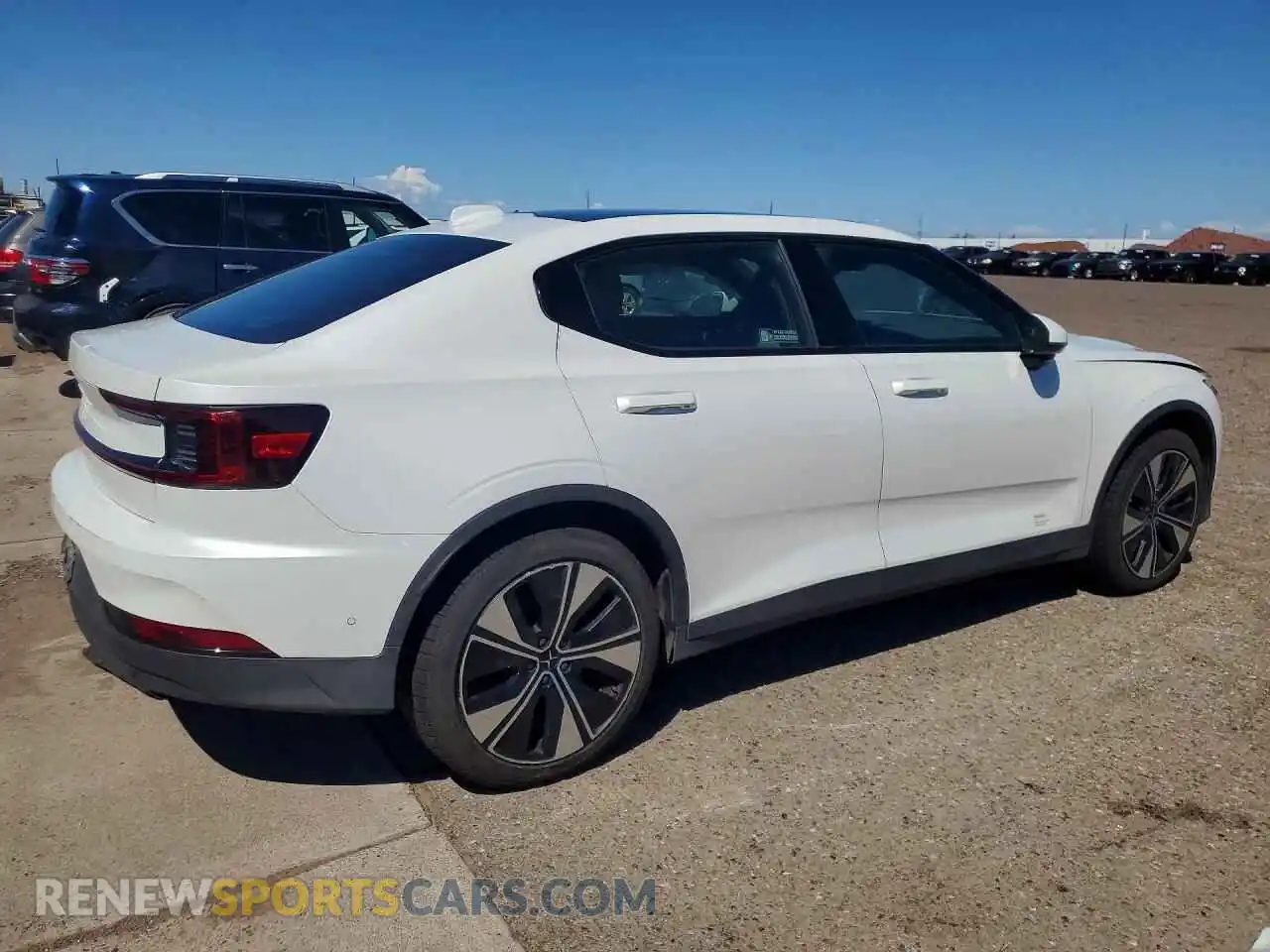 3 fotografías del automóvil dañado YSMEG3KA0PL146744 POLESTAR 2 2023