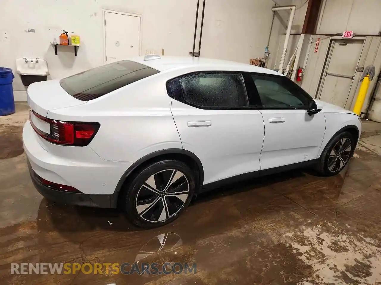 3 fotografías del automóvil dañado YSMEG3KA0PL159610 POLESTAR 2 2023