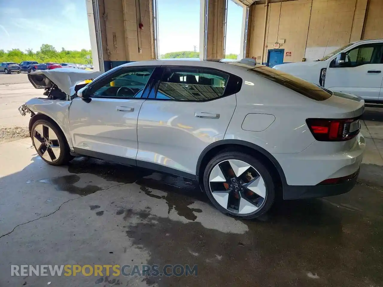 2 Photograph of a damaged car YSMEG3KA1PL114398 POLESTAR 2 2023