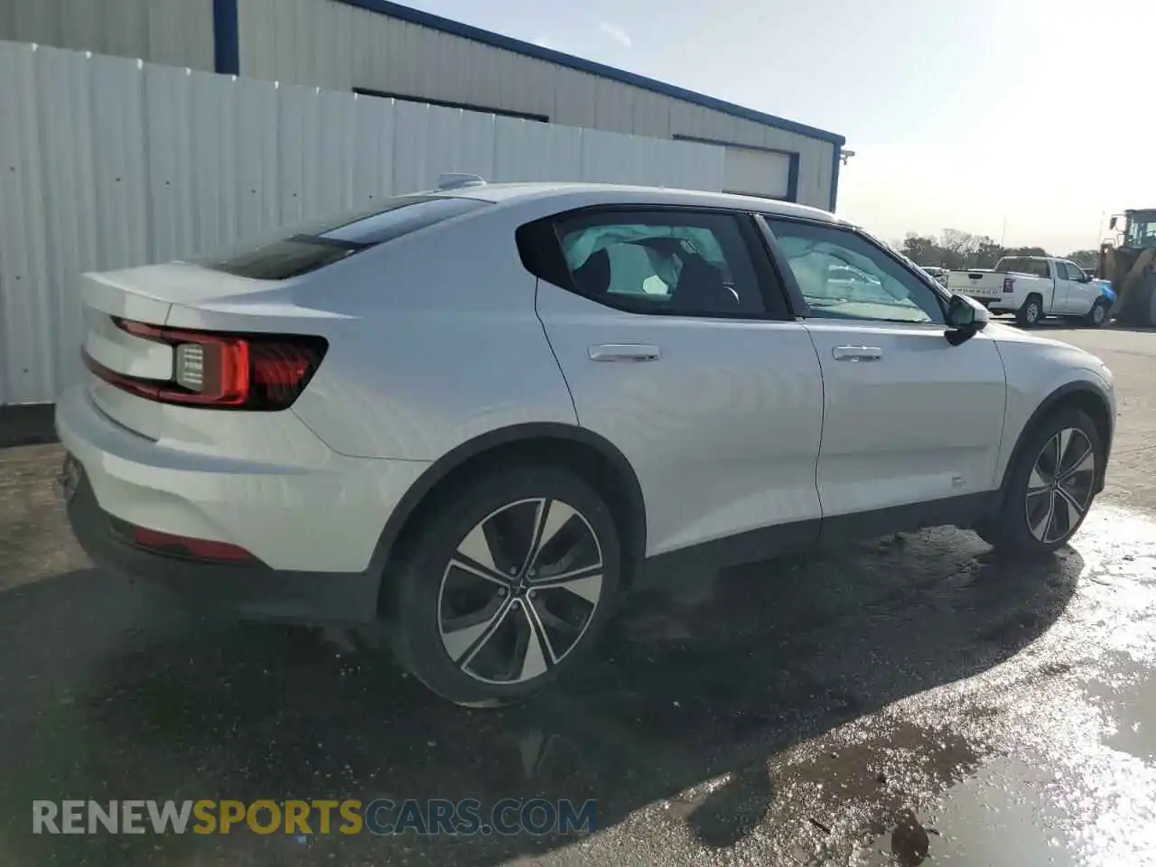 3 fotografías del automóvil dañado YSMEG3KA2PL135633 POLESTAR 2 2023
