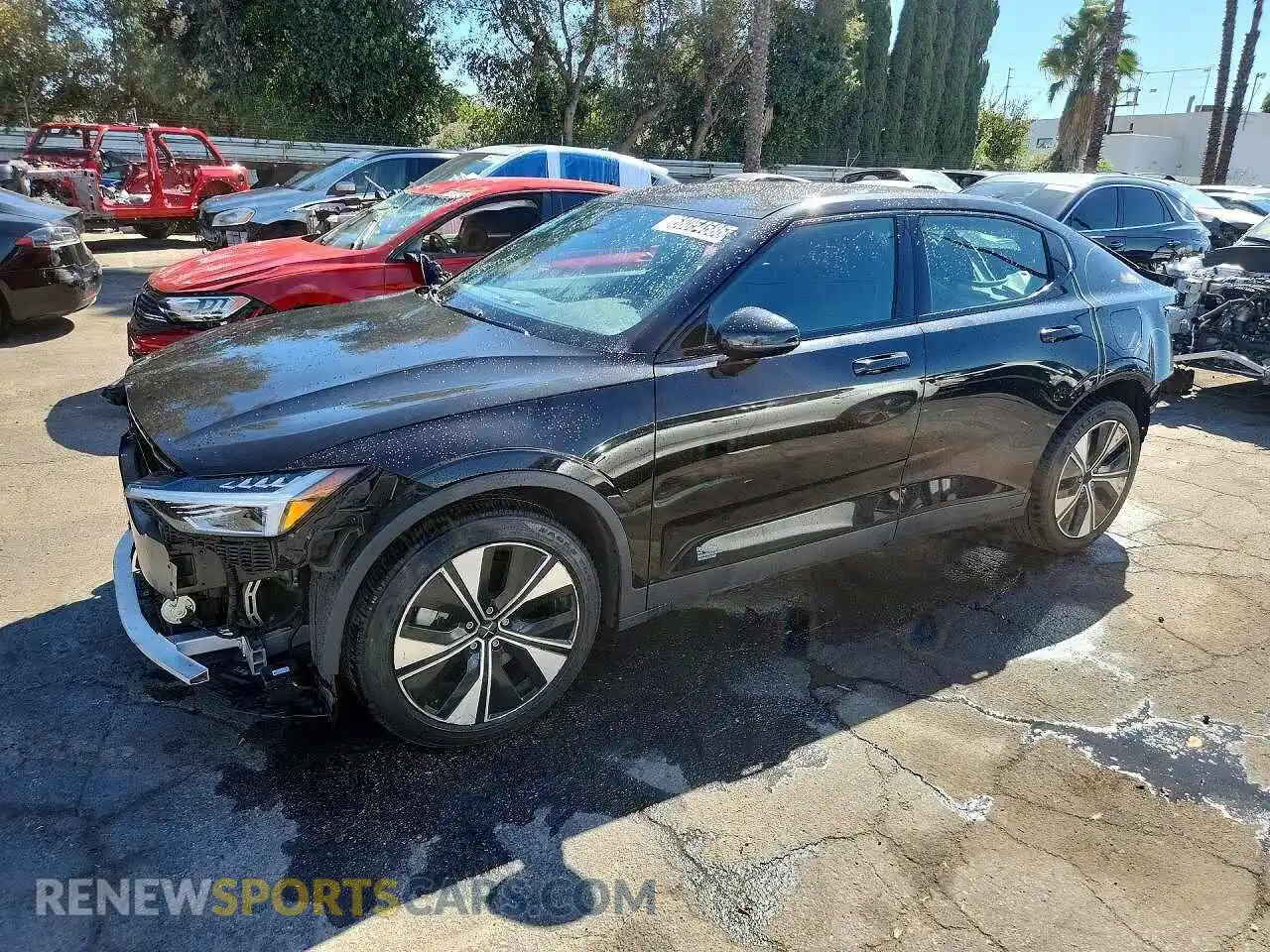 1 fotografías del automóvil dañado YSMEG3KA2PL137060 POLESTAR 2 2023