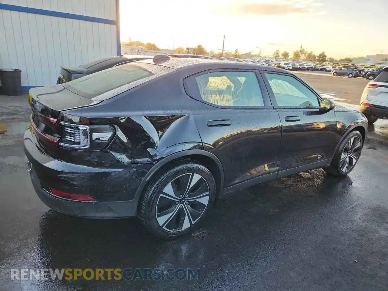 3 Photograph of a damaged car YSMEG3KA2PL145319 POLESTAR 2 2023