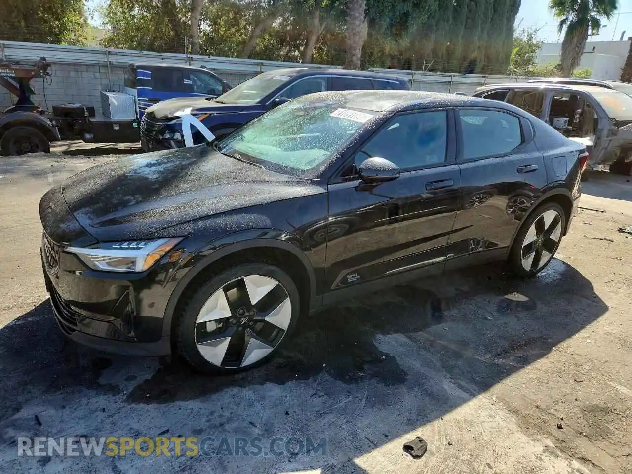 1 Photograph of a damaged car YSMEG3KA4PL127405 POLESTAR 2 2023