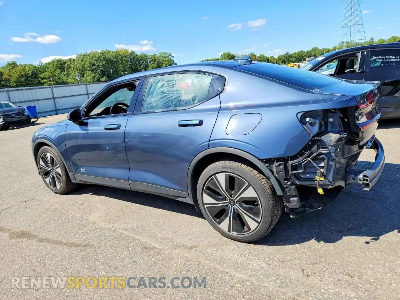 2 Photograph of a damaged car YSMEG3KA4PL156449 POLESTAR 2 2023