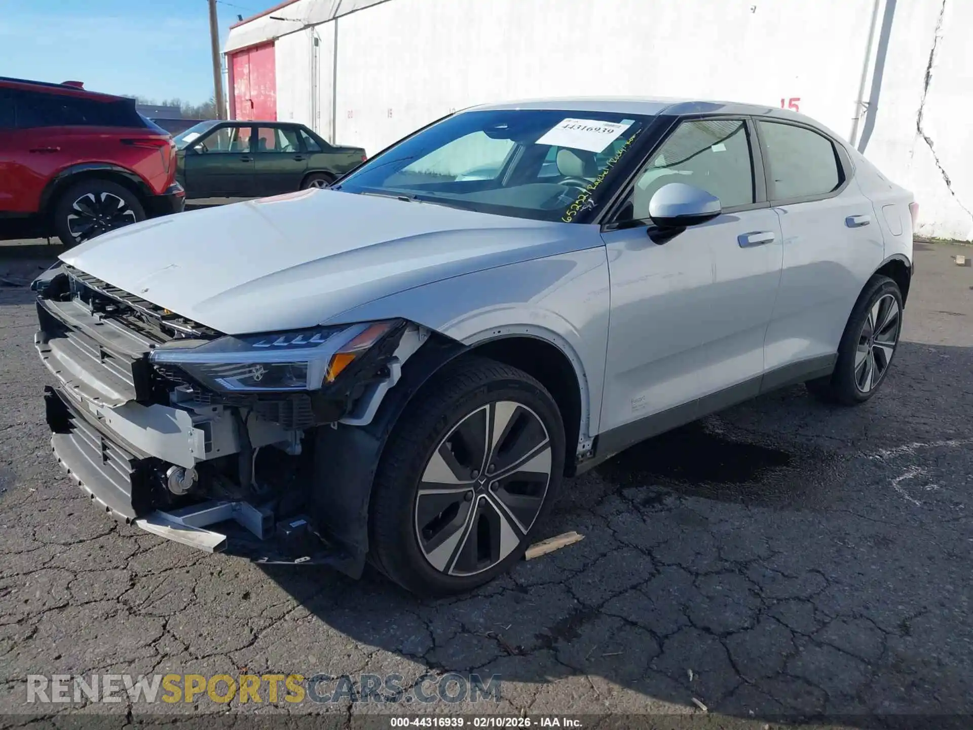 2 Photograph of a damaged car YSMEG3KA5PL144049 POLESTAR 2 2023