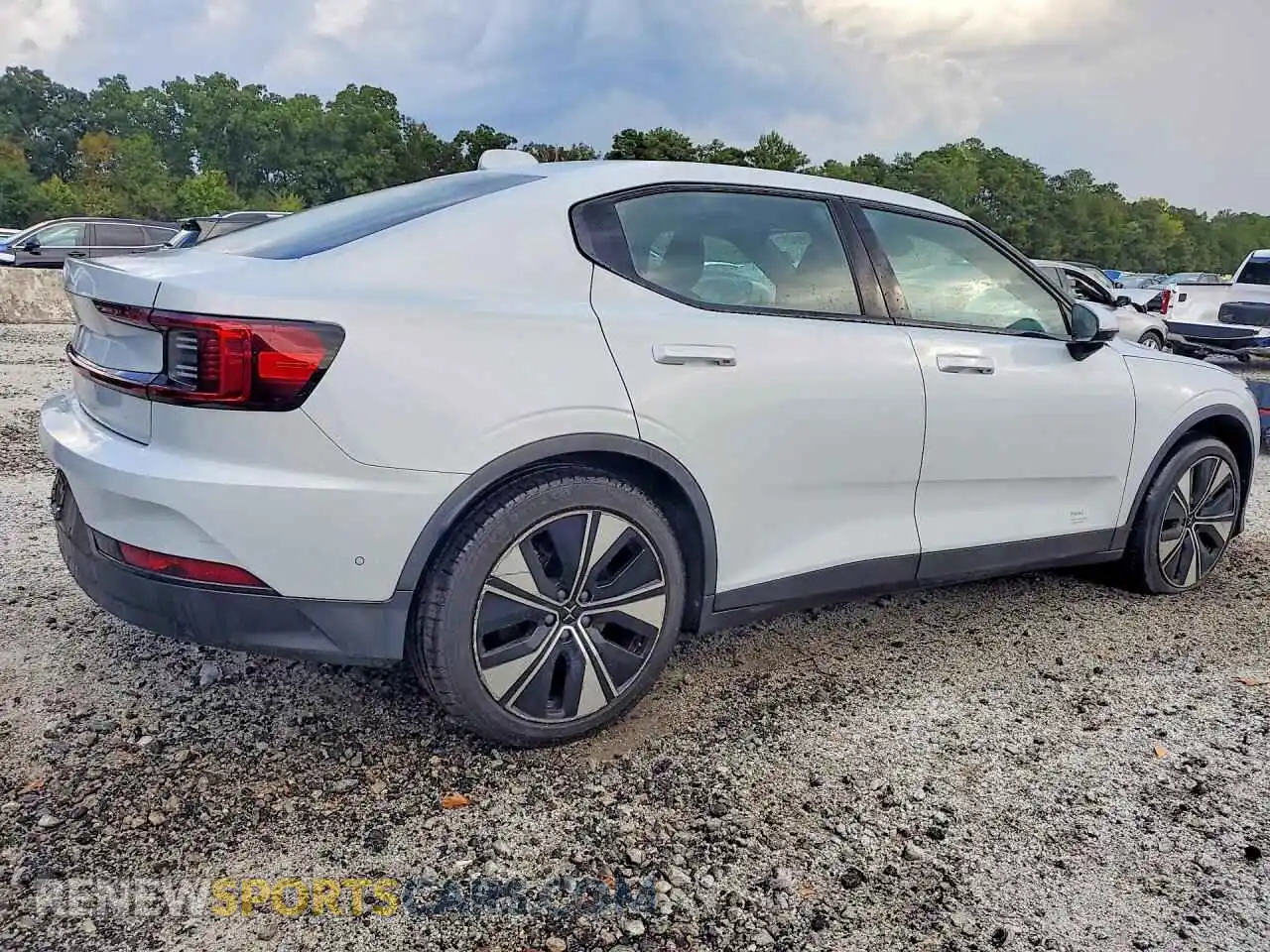 3 fotografías del automóvil dañado YSMEG3KA5PL157612 POLESTAR 2 2023