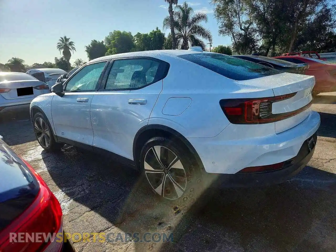 2 Photograph of a damaged car YSMEG3KA6PL157988 POLESTAR 2 2023