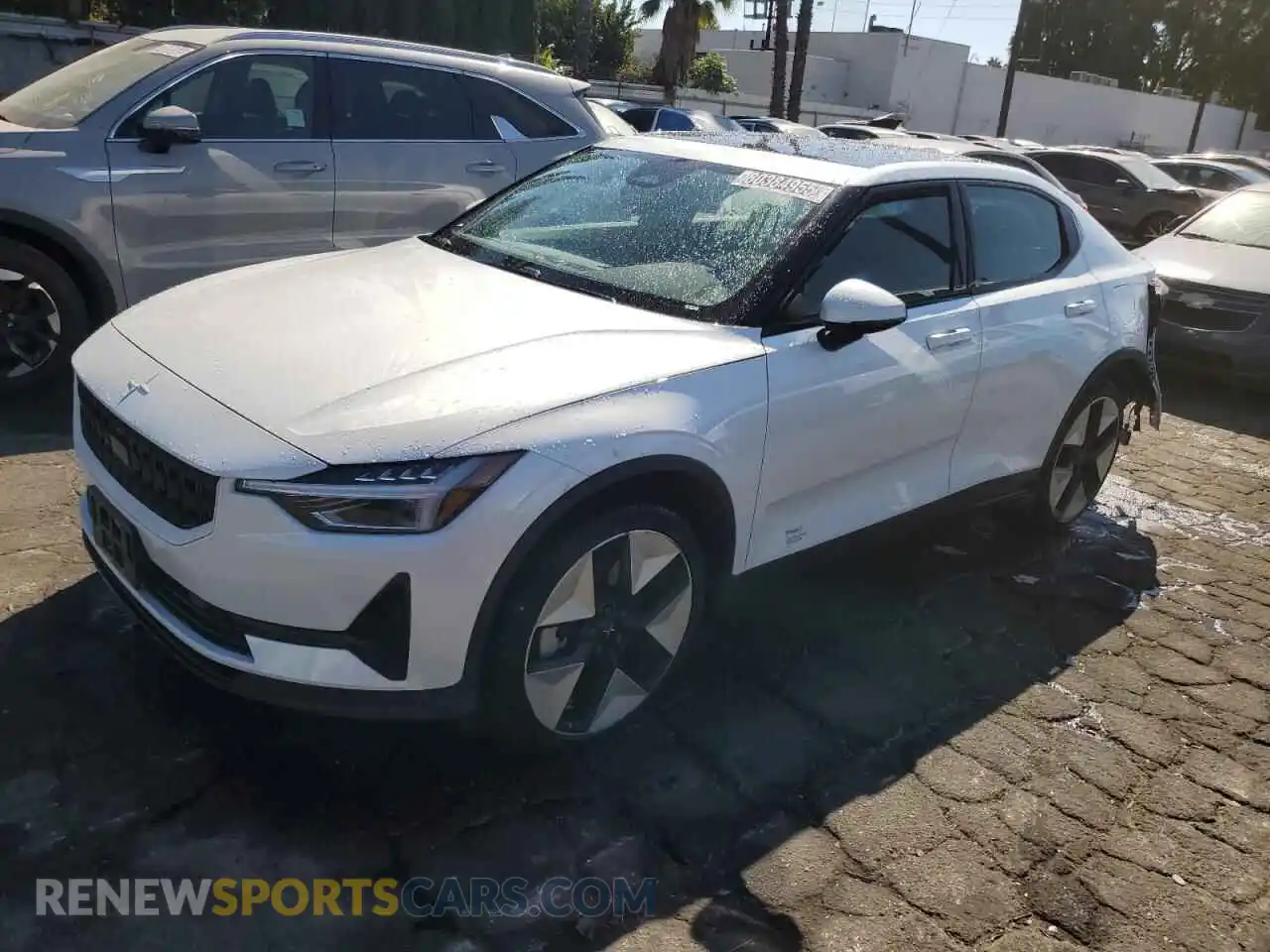 1 Photograph of a damaged car YSMEG3KA7PL129570 POLESTAR 2 2023