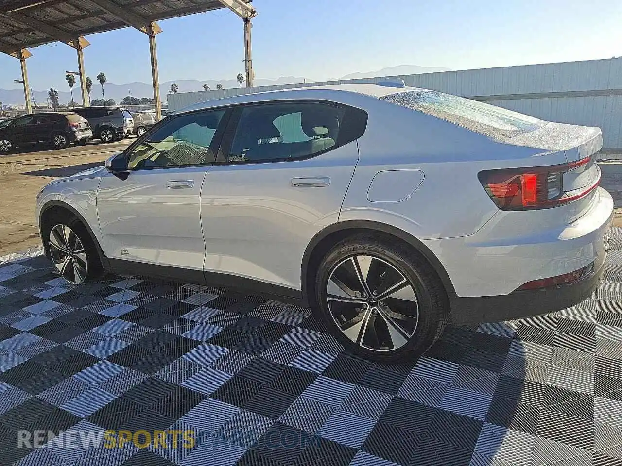 2 Photograph of a damaged car YSMEG3KA7PL137426 POLESTAR 2 2023