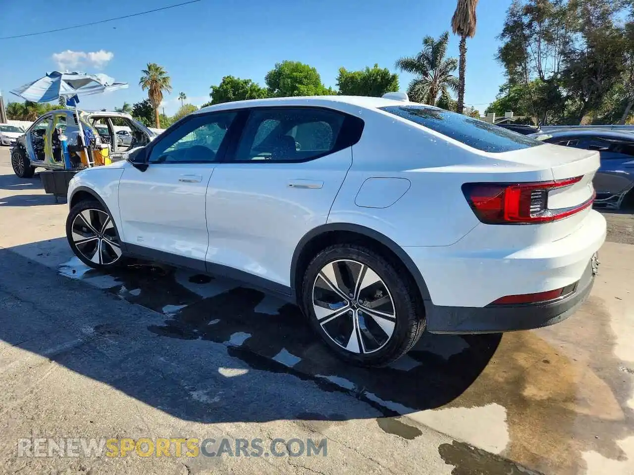 2 Photograph of a damaged car YSMEG3KA7PL146482 POLESTAR 2 2023