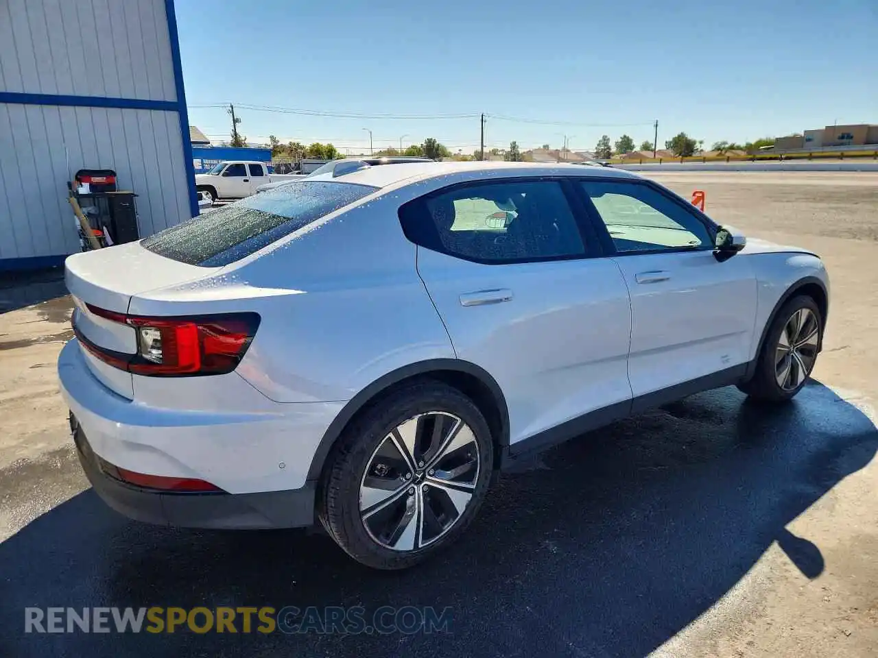 3 fotografías del automóvil dañado YSMEG3KA7PL150838 POLESTAR 2 2023