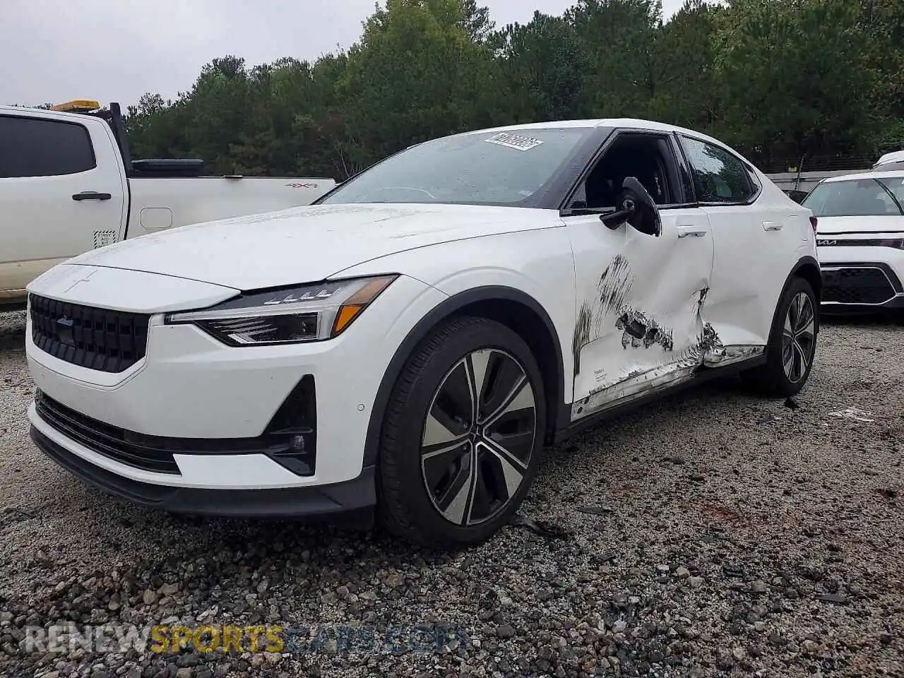 1 fotografías del automóvil dañado YSMEG3KA7PL152928 POLESTAR 2 2023