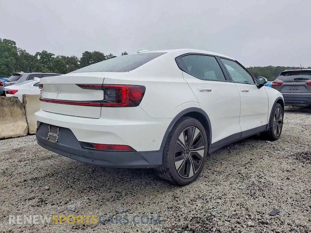 3 fotografías del automóvil dañado YSMEG3KA7PL152928 POLESTAR 2 2023