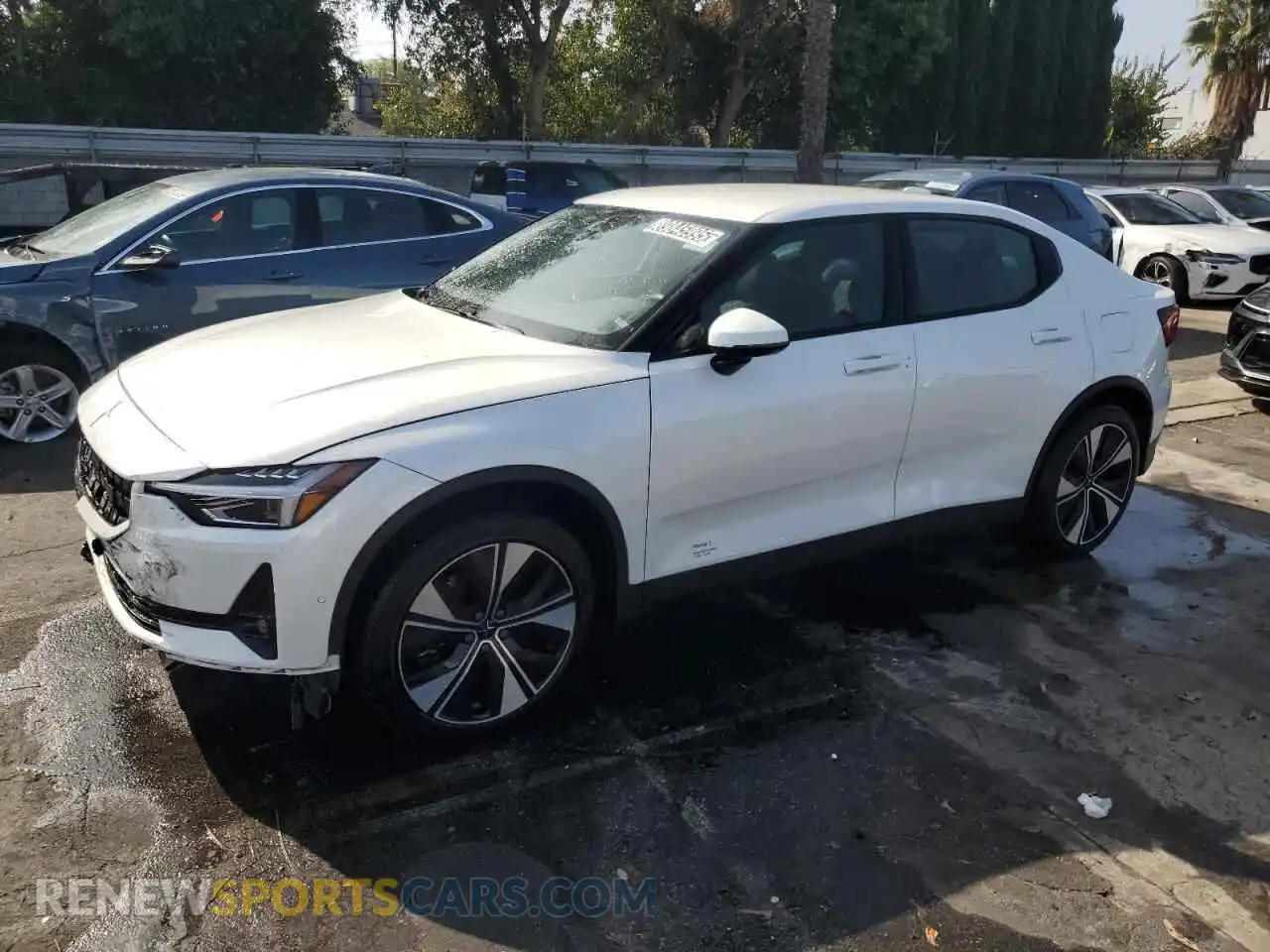 1 Photograph of a damaged car YSMEG3KA7PL159006 POLESTAR 2 2023