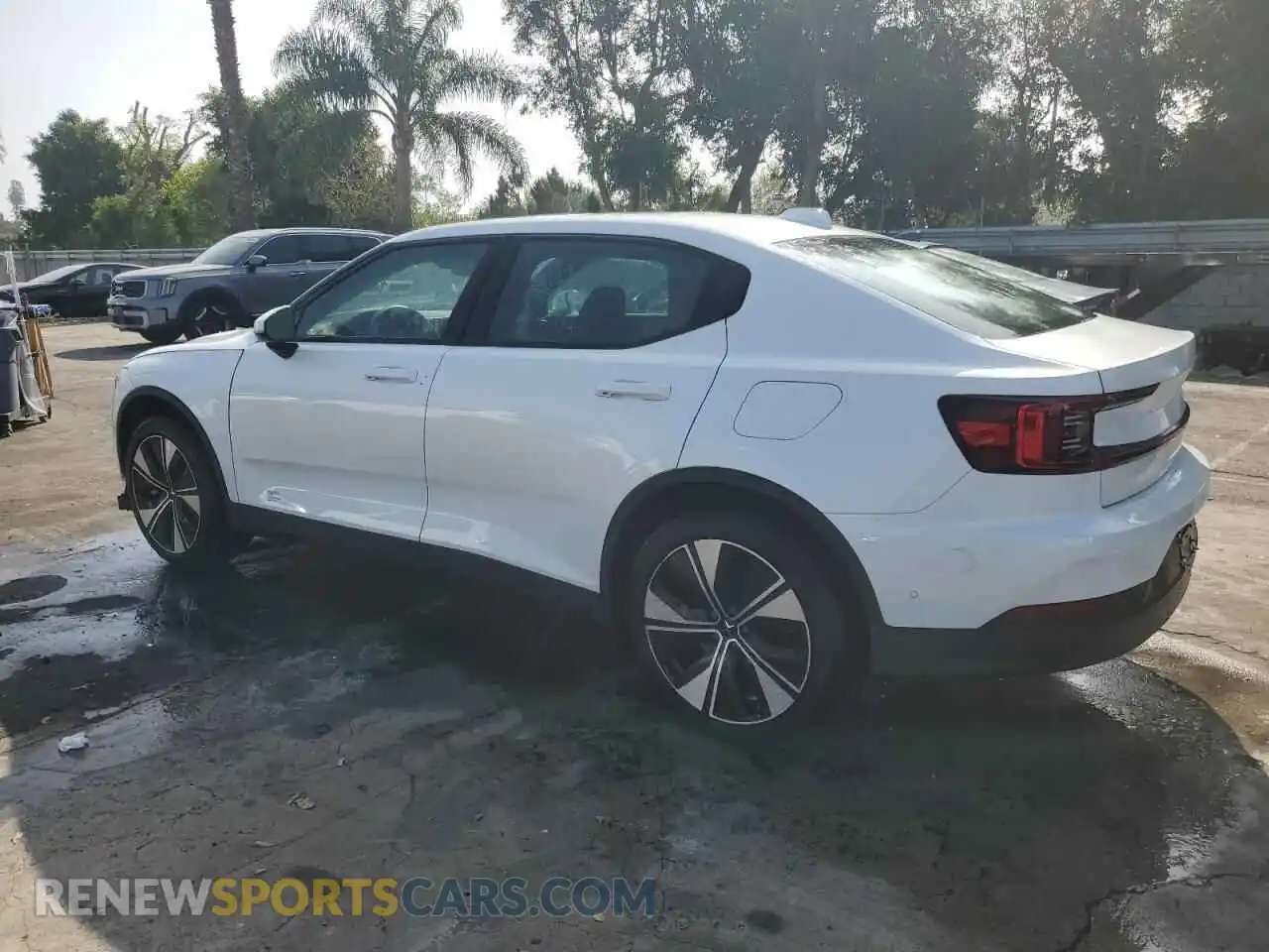 2 Photograph of a damaged car YSMEG3KA7PL159006 POLESTAR 2 2023